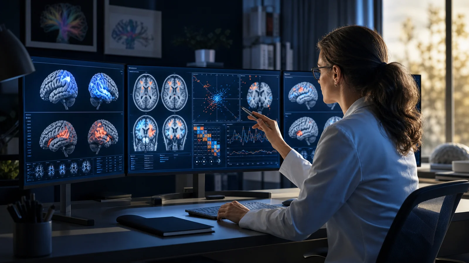 The data is on imaging. The interpretation is in the science.