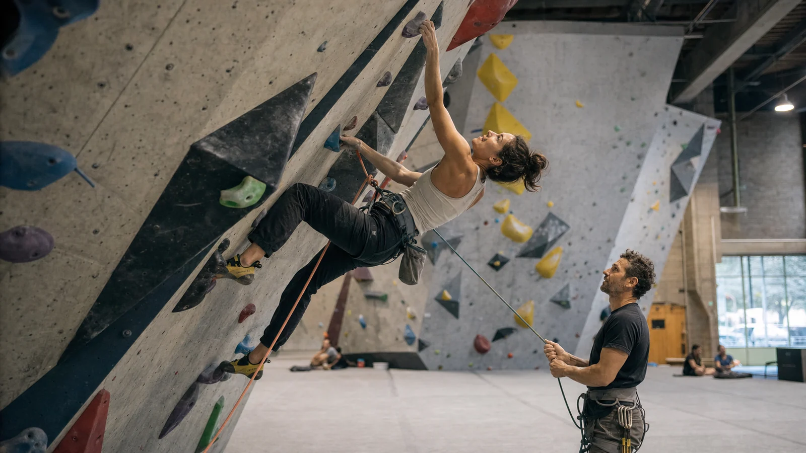 Continuous moderate effort with no peaks and no recovery produces the plateau-plus-exhaustion pattern.