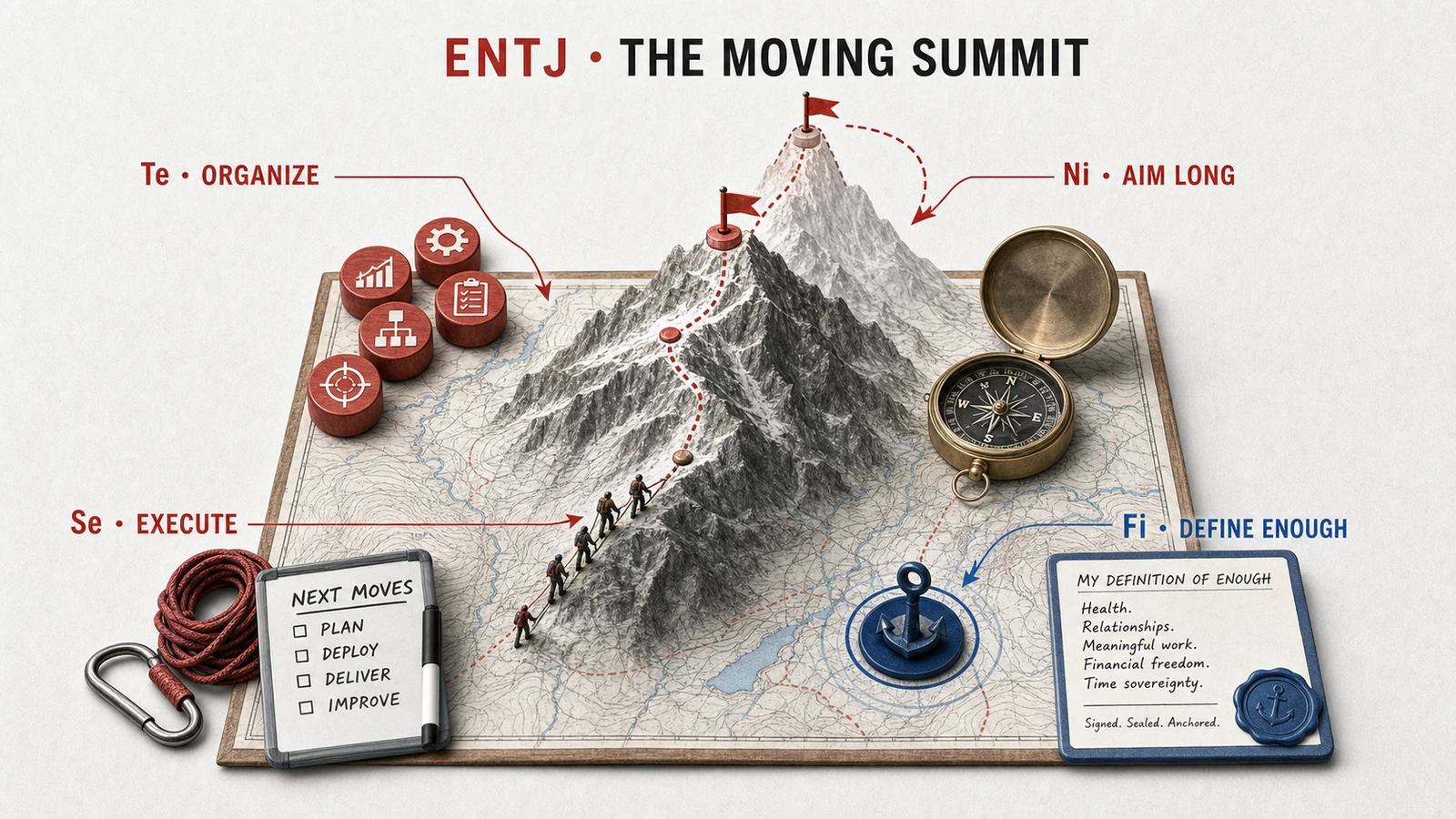 Four coaching calibration dials for reward cadence, information framing, accountability style, and planning rigidity.
