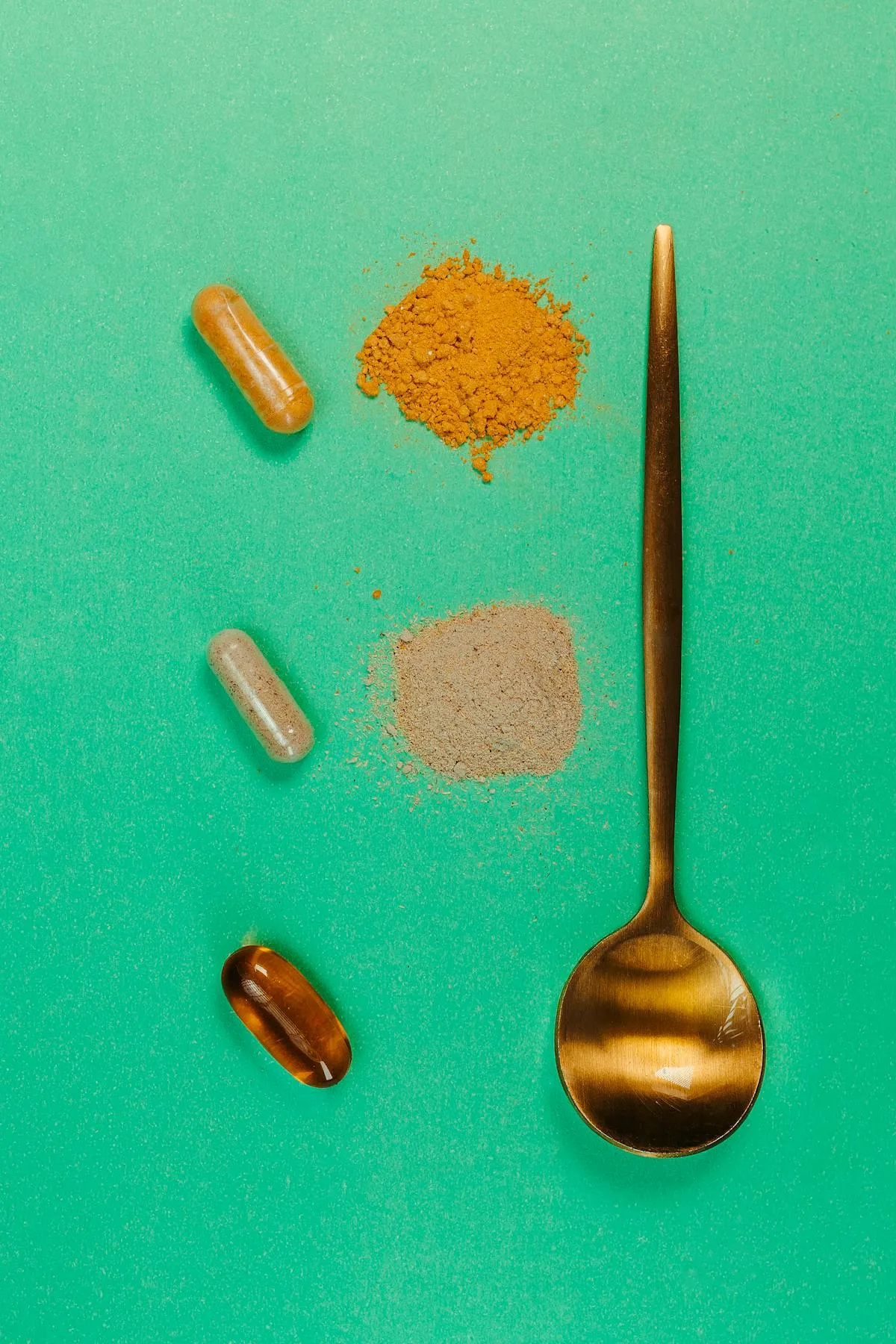 Ashwagandha root powder and capsule. KSM-66 is the most-studied standardized extract.