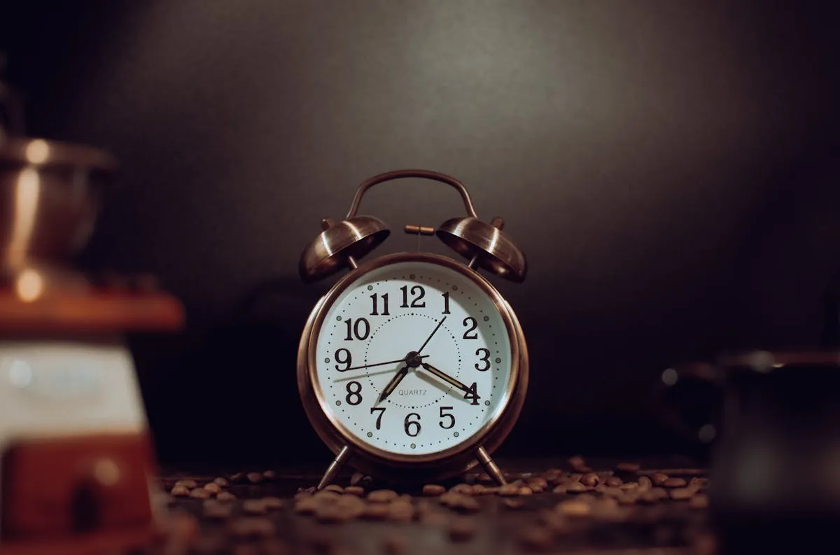 Your brain runs on reliable cues: same mug, same hour, same sequence — and executes without friction.