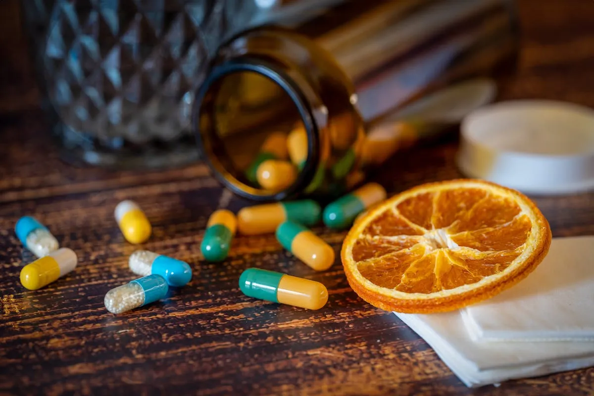 Zinc and vitamin supplements, the cofactor for tyrosine hydroxylase (dopamine synthesis) and melatonin synthesis.