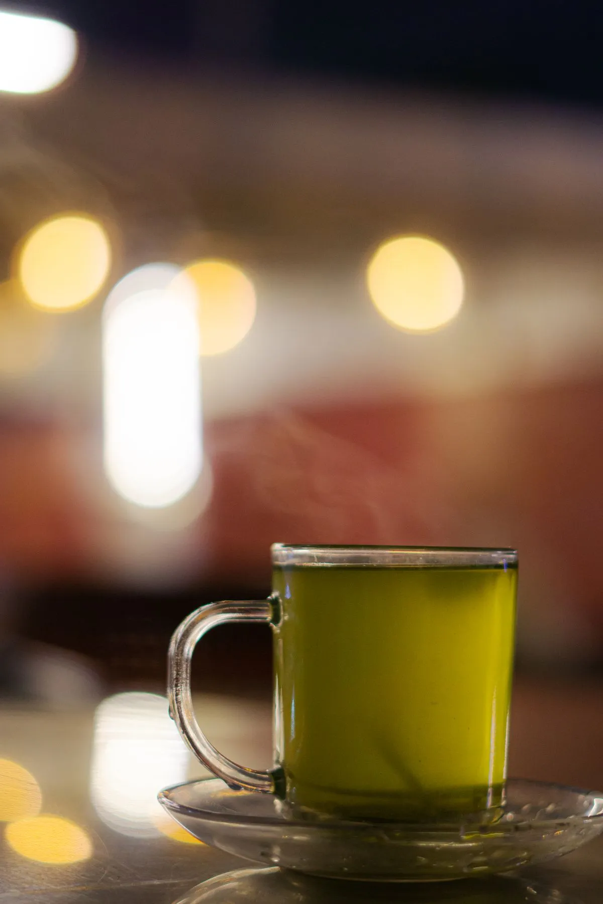 Green tea, the natural source of L-theanine that smooths caffeine into a sustained focus state.