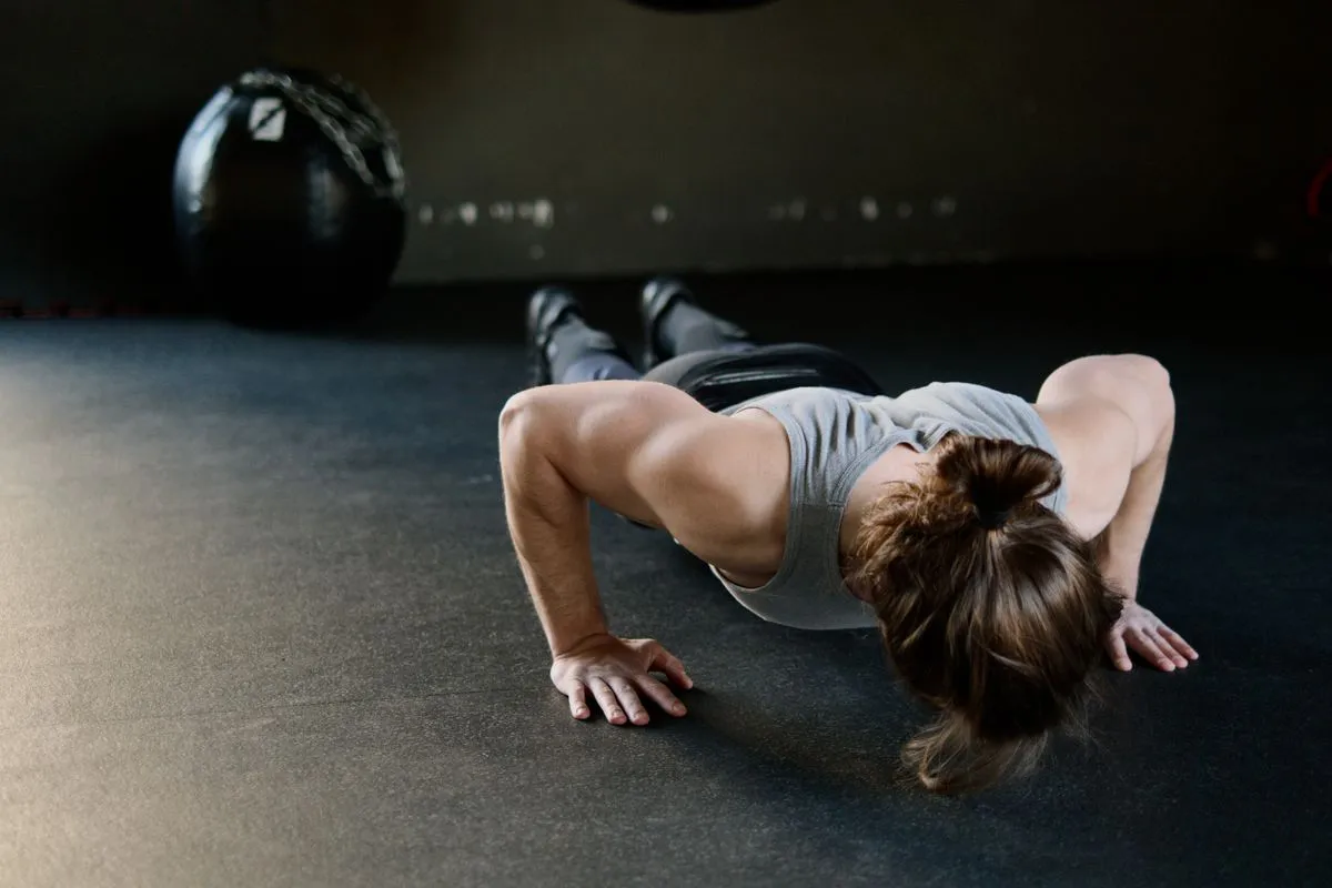 Two pushups. One sentence. Half a page. The size is the strategy, not a starting compromise.