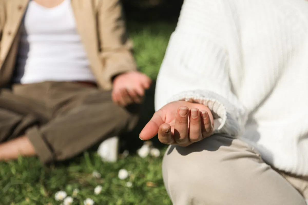 The voice doesn't disappear. The relationship to the voice changes. The thought arrives; it just no longer controls you.