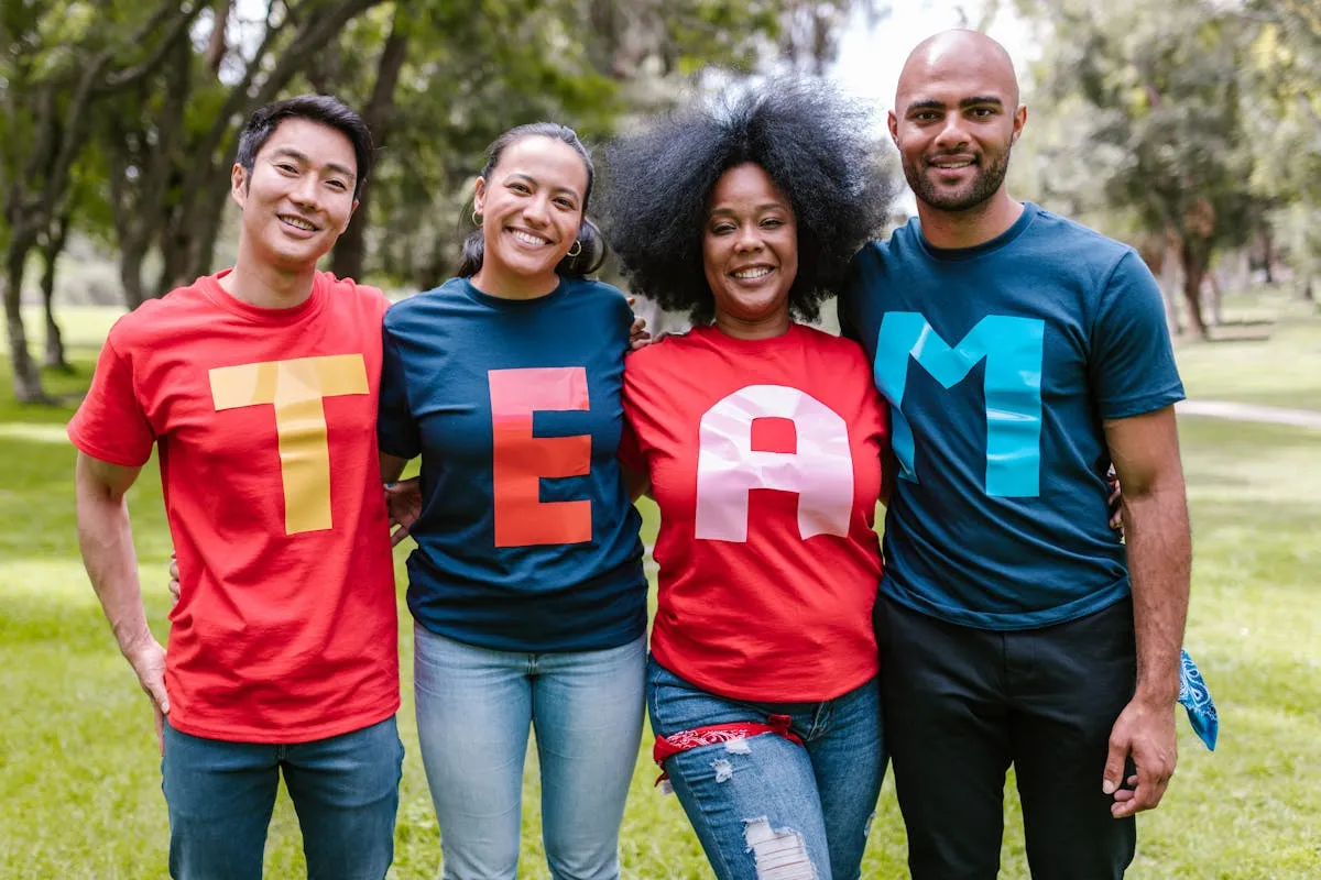A team committed to the same training plan, because social expectation is the oldest accountability app there is