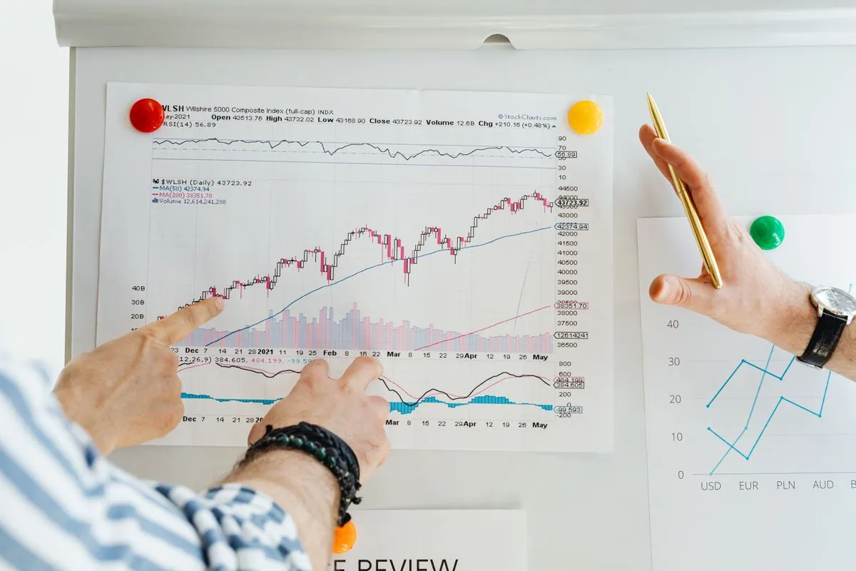 Two or three broad funds, rebalanced once a year. That's the whole portfolio.